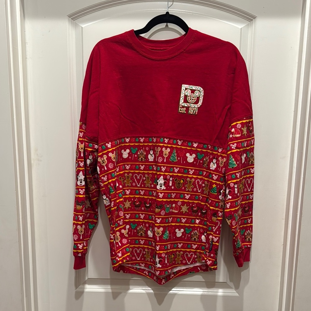 Red Disney Long Sleeve Shirt